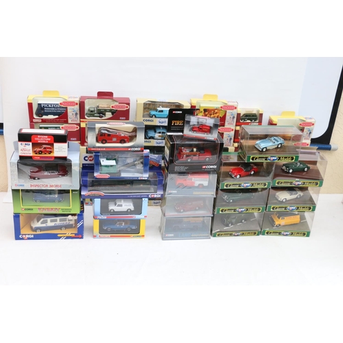 73 - Forty-eight Corgi diecast model vehicles including seven Vanguards, nine Classic Vehicles from Corgi... 