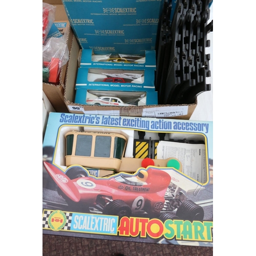 90 - Scalextric International Model Motor Racing items including C052 Ford Escort Mexico, C007 Mini Coope... 