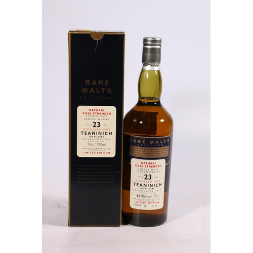 153 - TEANINICH 1972 23 year old natural cask strength single malt Scotch whisky, bottle number 2018, 64.9... 