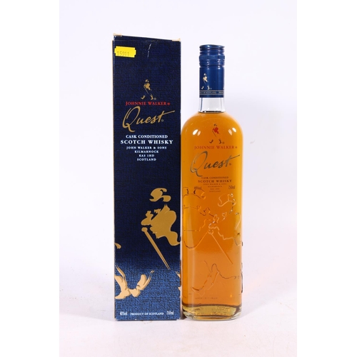 161 - JOHNNIE WALKER Quest blended whisky, 40% abv, 75cl, boxed. 