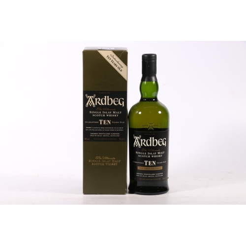 170 - ARDBEG 10 year old Islay single malt Scotch whisky 46% abv 70cl in 'Introducing Ten Years Old' box.&... 