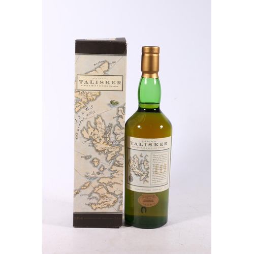 174 - TALISKER old style 10 year old single malt Scotch whisky, green glass bottle variety, 45.8% abv 75cl... 