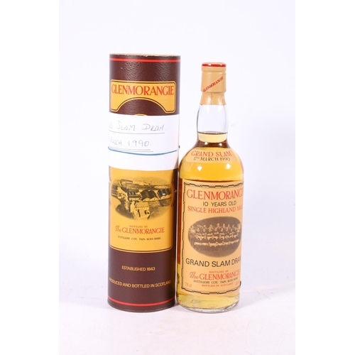 180 - GLENMORANGIE Grand Slam Dram 10 year old Highland single malt Scotch whisky, bottled to commemorate ... 