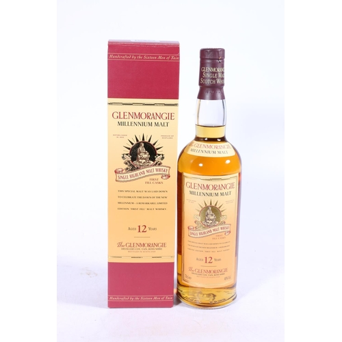 182 - GLENMORANGIE Millennium Malt 12 year old Highland single malt Scotch whisky 40% abv 70cl boxed. ... 