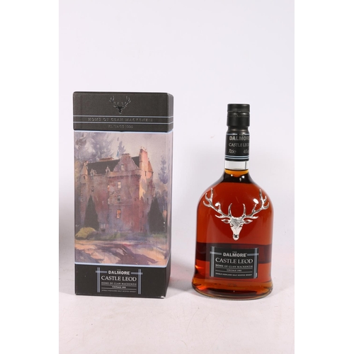 186 - THE DALMORE Castle Leod Home of Clan Mackenzie 1995 Highland single malt Scotch whisky 46% abv 70cl ... 