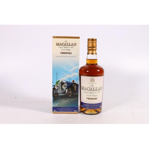 195 - THE MACALLAN Twenties 'A Re-Creation of 1920's Style Macallan' Highland single malt Scotch whisky fr... 