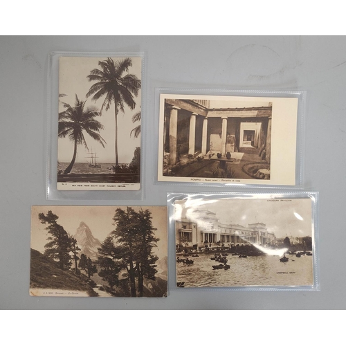 194 - Carton containing over 400 early 20th century postcards mostly of British and world topographical su... 