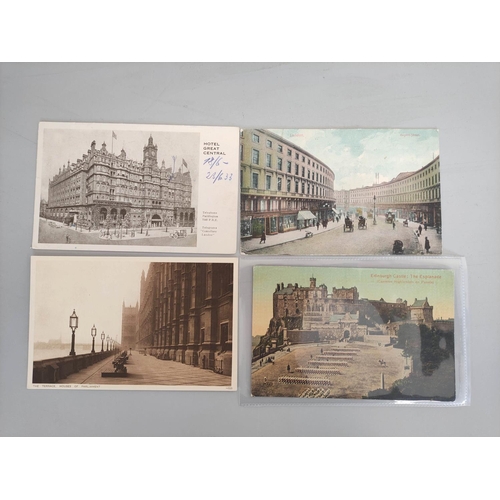 195 - Carton containing over 420 early 20th century postcards mostly of British cityscapes and coastal vie... 