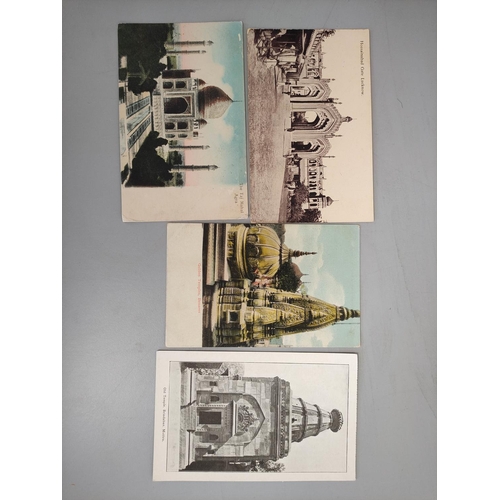 197 - Bag containing approximately 300 early 20th century postcards mostly of world topographical views su... 