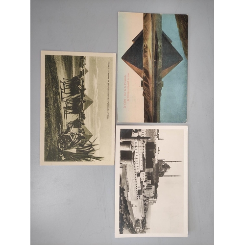 197 - Bag containing approximately 300 early 20th century postcards mostly of world topographical views su... 