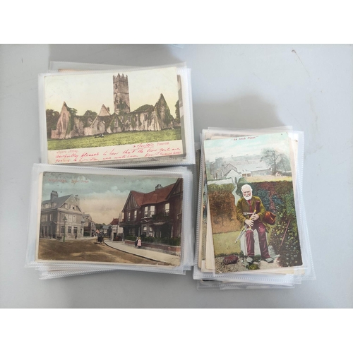 201 - Carton containing approximately 380 early 20th century postcards mostly of British & Irish topog... 