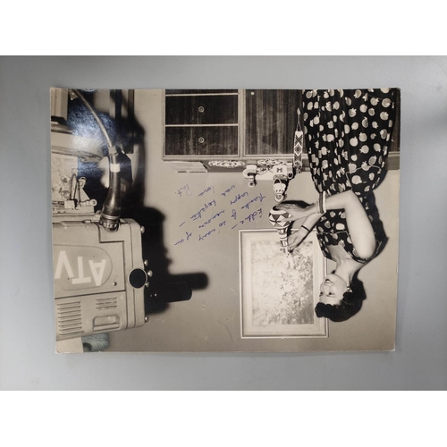 239 - Edward Joffe- Box containing a large quantity of production photographs and stills to include promot... 