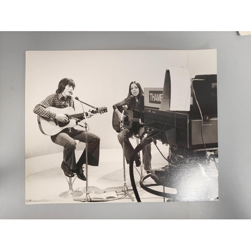 239 - Edward Joffe- Box containing a large quantity of production photographs and stills to include promot... 