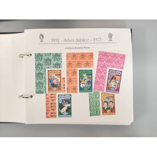 183 - Three postage stamp albums relating to Queen Elizabeth II Silver Jubilee 1977 to include British &am... 