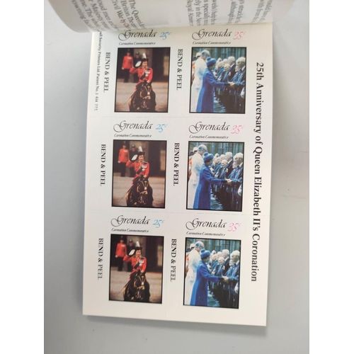 185 - Box containing a large quantity of postage stamps and albums relating to Royal commemorative events ... 