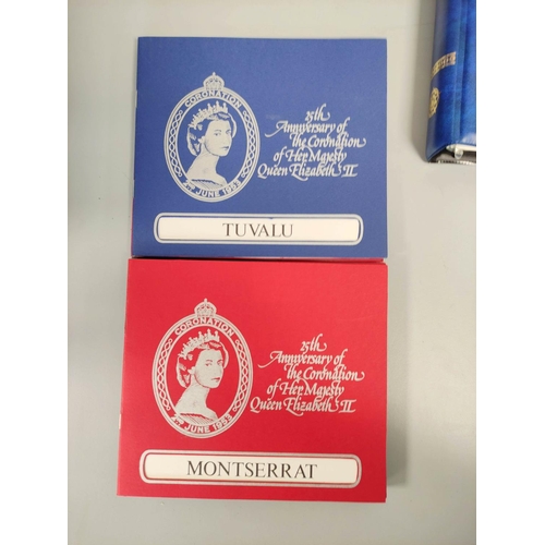 185 - Box containing a large quantity of postage stamps and albums relating to Royal commemorative events ... 