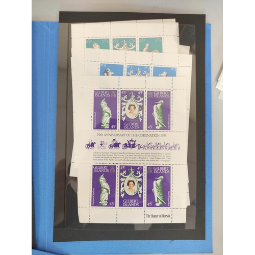 185 - Box containing a large quantity of postage stamps and albums relating to Royal commemorative events ... 