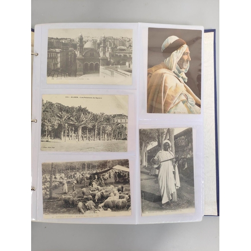 205 - Album of world postcards comprising of Middle Eastern, Egyptian, Asian & Ethnographic issues. To... 