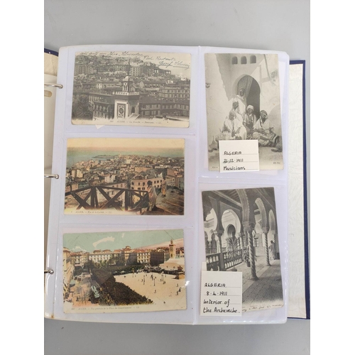 205 - Album of world postcards comprising of Middle Eastern, Egyptian, Asian & Ethnographic issues. To... 