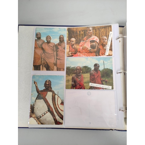 205 - Album of world postcards comprising of Middle Eastern, Egyptian, Asian & Ethnographic issues. To... 