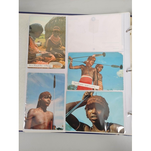 205 - Album of world postcards comprising of Middle Eastern, Egyptian, Asian & Ethnographic issues. To... 