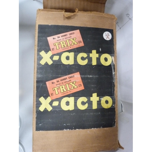 29 - Trix hobby X-acto tool chest, no 86.