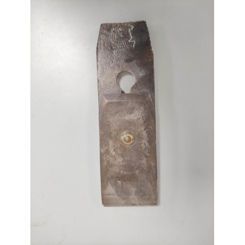221 - Antique Victorian jointer plane of hardwood (likely maple) construction with blade by Mathieson &amp... 