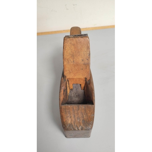 222 - Two early 20th century woodworking smoothing planes. One by W Marples & Sons Hibernia with steel... 