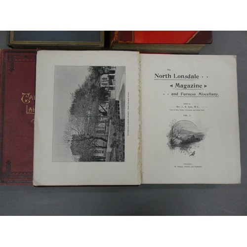 24 - AYRE L. R. (Ed).  The North Lonsdale Magazine & Furness Miscellanea. 2 vols. in one. I... 