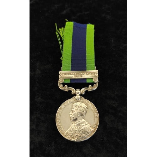 149 - India- Two Indian General Service medals. The first issued by George V with Afghanistan North West F... 