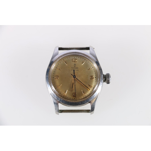 90N - Gents Tudor Oyster wristwatch, the stainless steel case numbered 7903 77591 to the reverse.