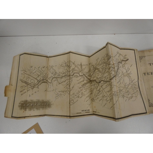 49 - CLIFTON T.  A Tour in Teasdale including Rokeby. Fldg. eng. map & 8 double page plates... 