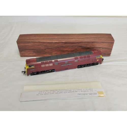 65 - Liliput / Trix Trains. Two boxed 00 gauge model trains comprising a British Rail D1002 