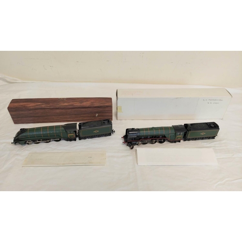 66 - Liliput / Trix Trains. Two boxed 00 gauge model trains comprising of an A4 class 