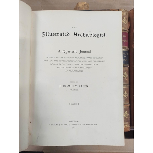 152 - ALLEN J. R. (Ed).  The Reliquary & Illustrated Archaeologist, A Quarterly Journal. New Series, V... 
