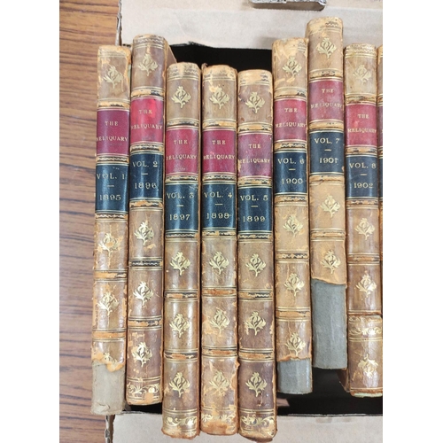 152 - ALLEN J. R. (Ed).  The Reliquary & Illustrated Archaeologist, A Quarterly Journal. New Series, V... 