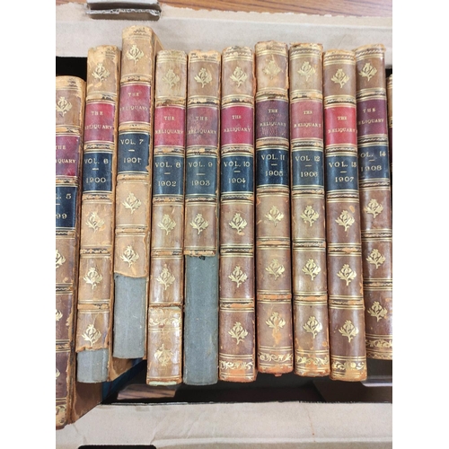 152 - ALLEN J. R. (Ed).  The Reliquary & Illustrated Archaeologist, A Quarterly Journal. New Series, V... 