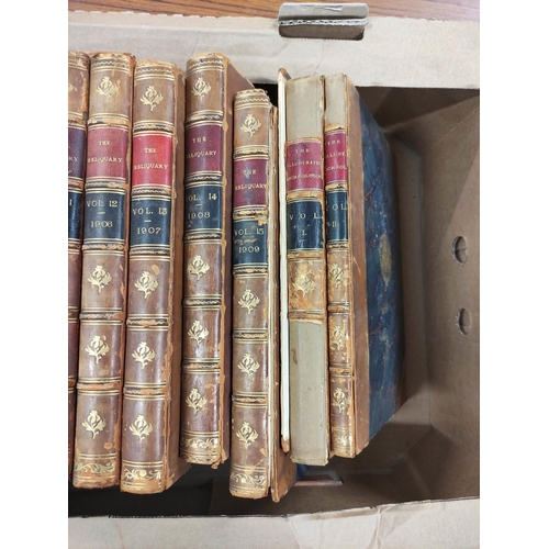 152 - ALLEN J. R. (Ed).  The Reliquary & Illustrated Archaeologist, A Quarterly Journal. New Series, V... 