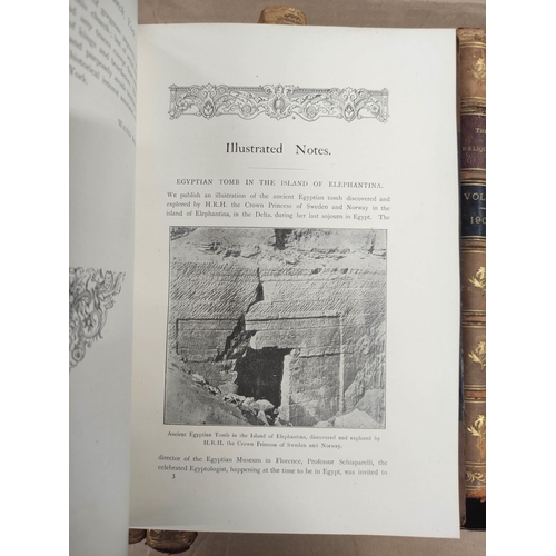 152 - ALLEN J. R. (Ed).  The Reliquary & Illustrated Archaeologist, A Quarterly Journal. New Series, V... 