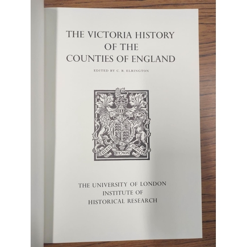 154 - HARRIS B. E. (Ed).  Victoria History of the County of Chester. Vols. 1 to 3. Illus. Quarto. Orig. re... 
