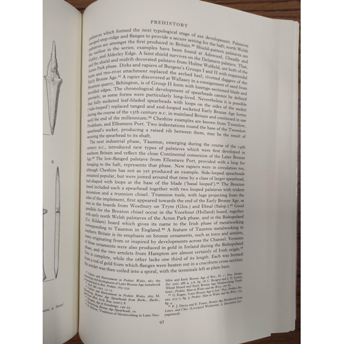154 - HARRIS B. E. (Ed).  Victoria History of the County of Chester. Vols. 1 to 3. Illus. Quarto. Orig. re... 