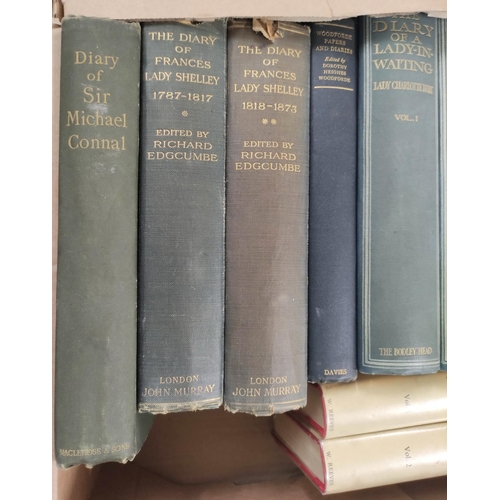 159 - BURY LADY CHARLOTTE.&nbsp;&nbsp;The Diary of a Lady-in-Waiting. 2 vols. Illus. Orig. blue cloth. 190... 