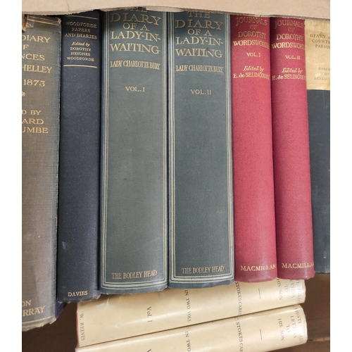 159 - BURY LADY CHARLOTTE.&nbsp;&nbsp;The Diary of a Lady-in-Waiting. 2 vols. Illus. Orig. blue cloth. 190... 