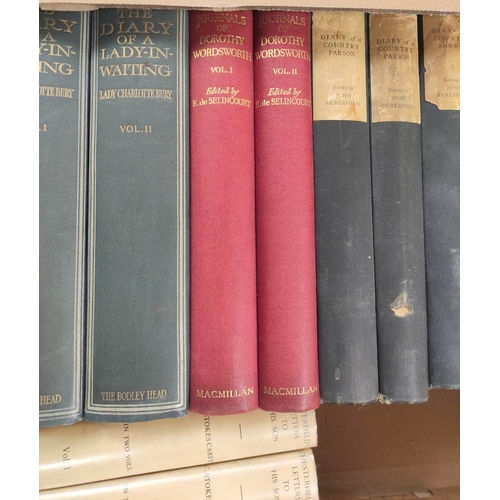 159 - BURY LADY CHARLOTTE.&nbsp;&nbsp;The Diary of a Lady-in-Waiting. 2 vols. Illus. Orig. blue cloth. 190... 