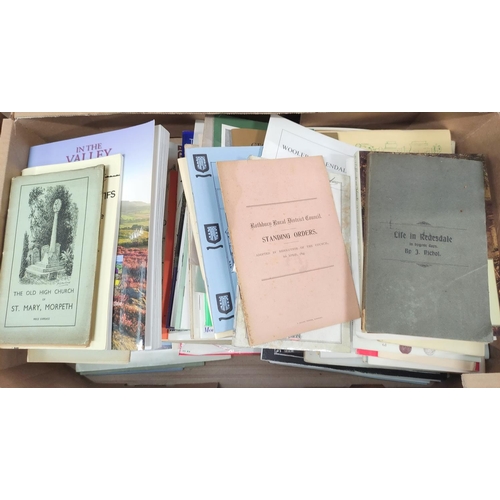 175 - Northumberland & others.&nbsp; A carton of softback publications, topography, local history, etc... 