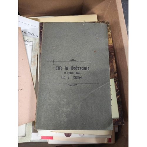 175 - Northumberland & others.&nbsp; A carton of softback publications, topography, local history, etc... 