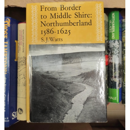 179 - Northumberland.&nbsp;&nbsp;A carton of various vols., biography & history, mainly in d.w's.... 