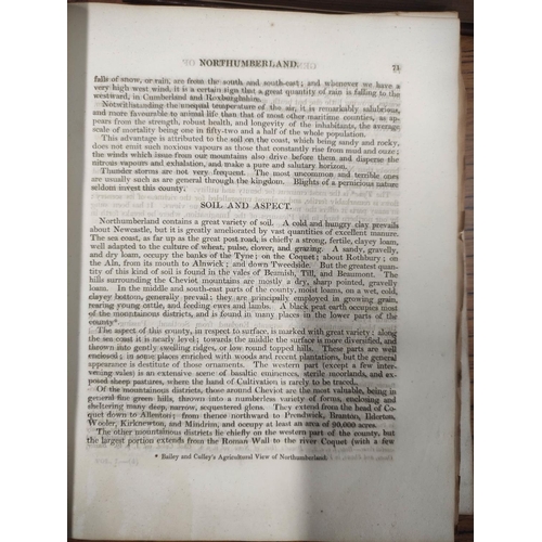 183 - MACKENZIE E.  An Historical Topographical & Descriptive View of the County of Northumberland. 2 ... 