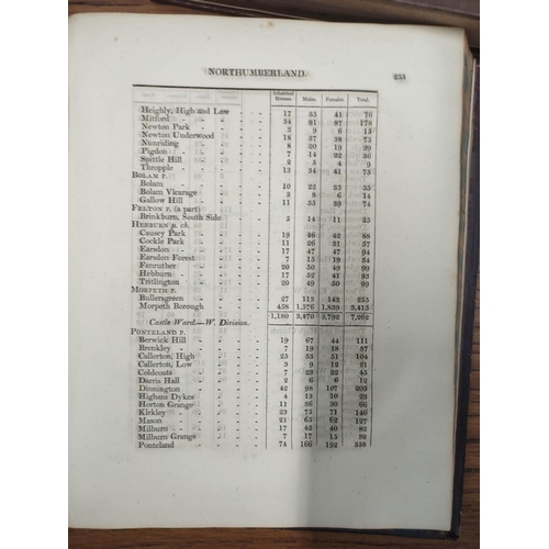 183 - MACKENZIE E.  An Historical Topographical & Descriptive View of the County of Northumberland. 2 ... 