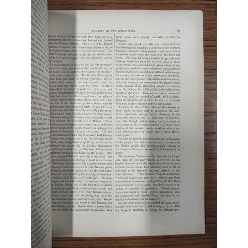 185 - JONES S. S.&nbsp;&nbsp;Northumberland & Its Neighbour Lands. Eng. vignette. Rubbing to rubricate... 